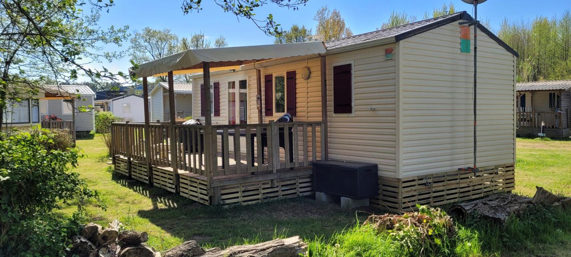Mobil-Home Le Petit Paradis Vendeen Camping 3 Etoiles 7Km Des Plages Avrillé Extérieur photo